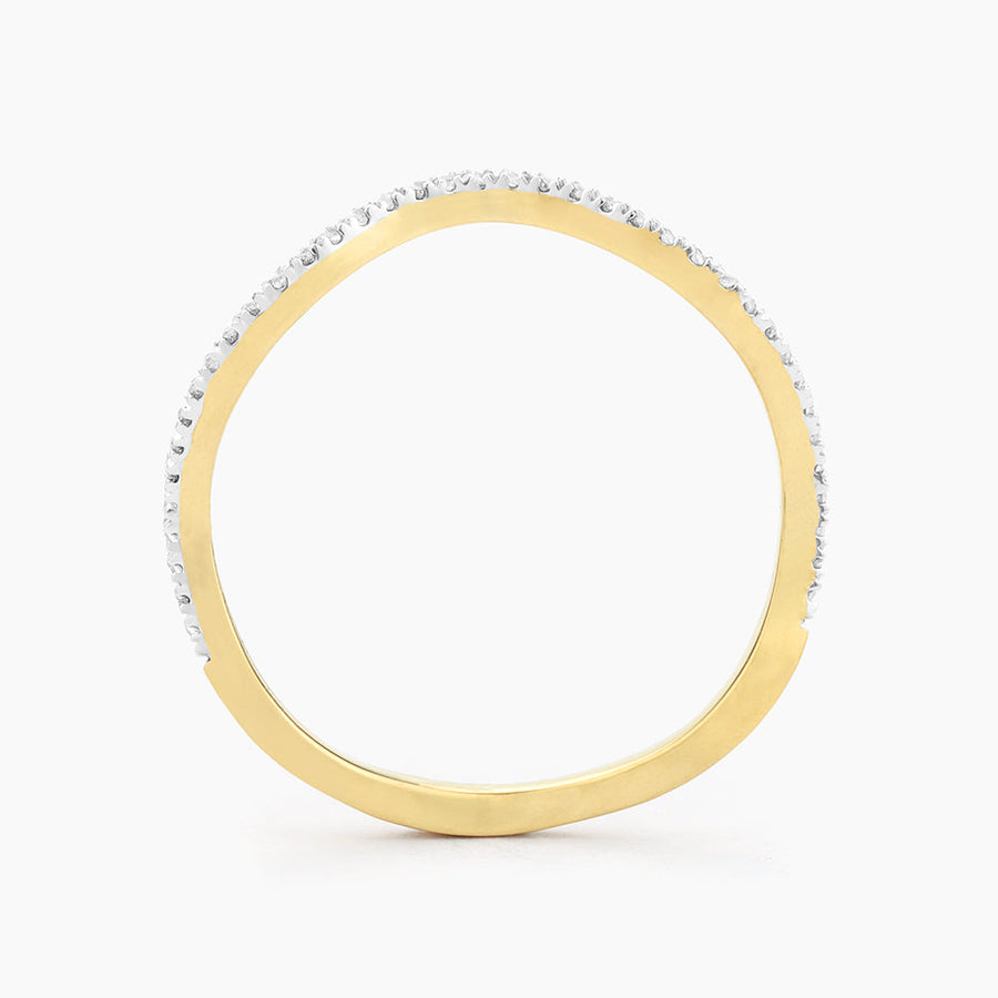 14kt Gold Make Waves Stackable Ring