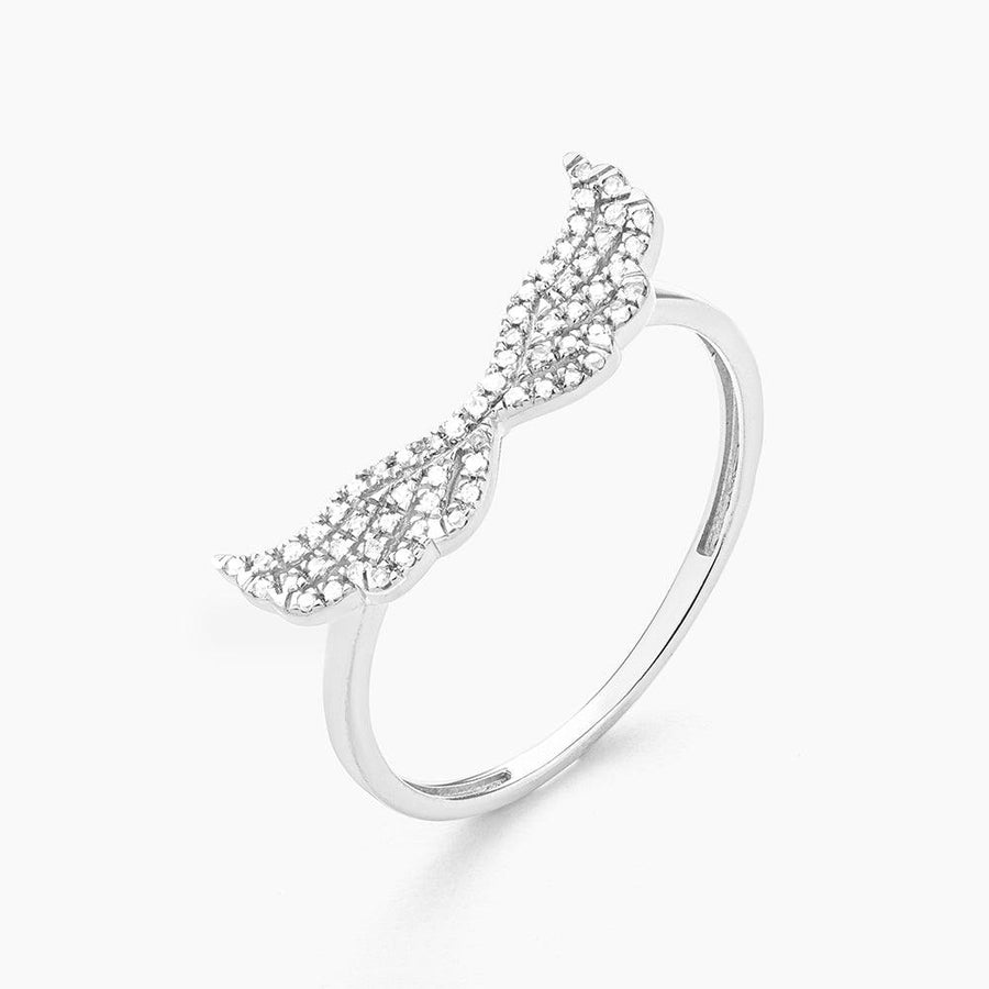 angel wings diamond rings
