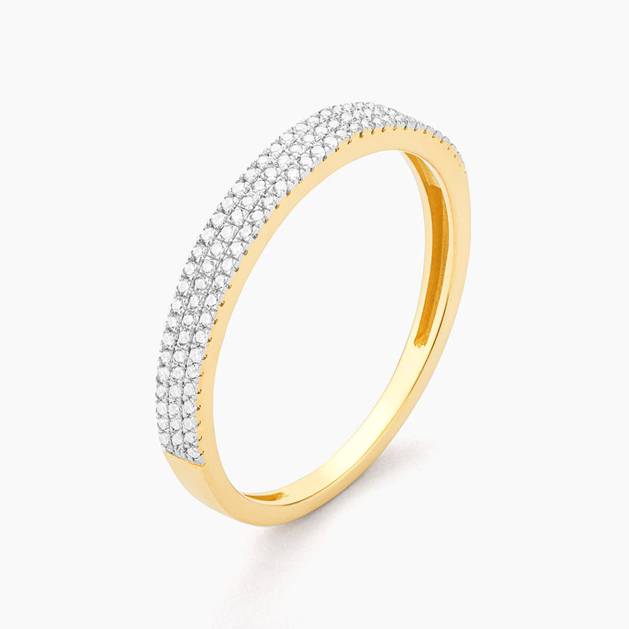 14kt Gold Triple Row Stackable Ring