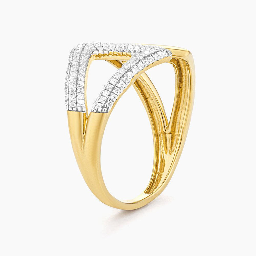 Masque Diamond Statement Ring