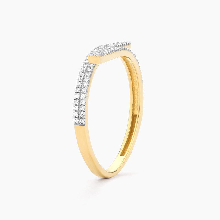 Diamond Serpent Statement Ring