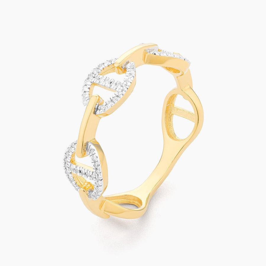 Split Oval Link Stackable Ring - Ella Stein 