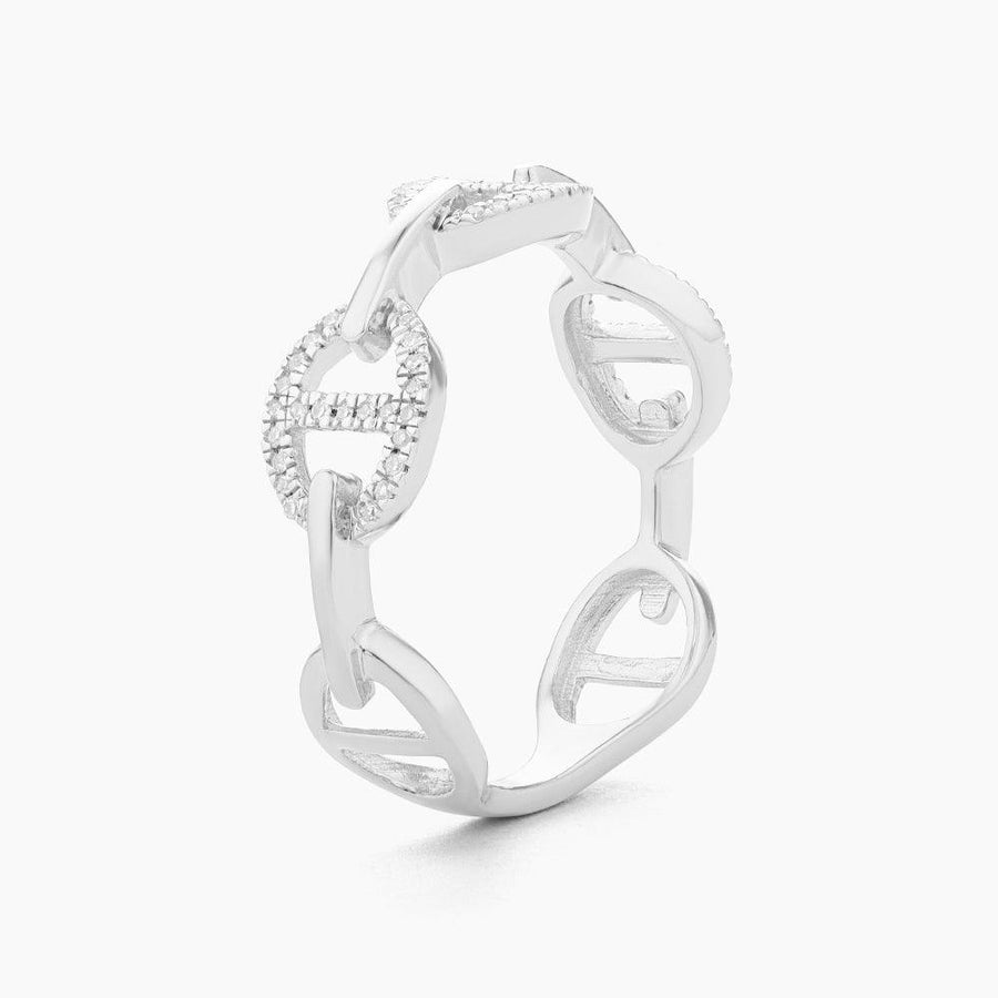 Split Oval Link Stackable Ring - Ella Stein 