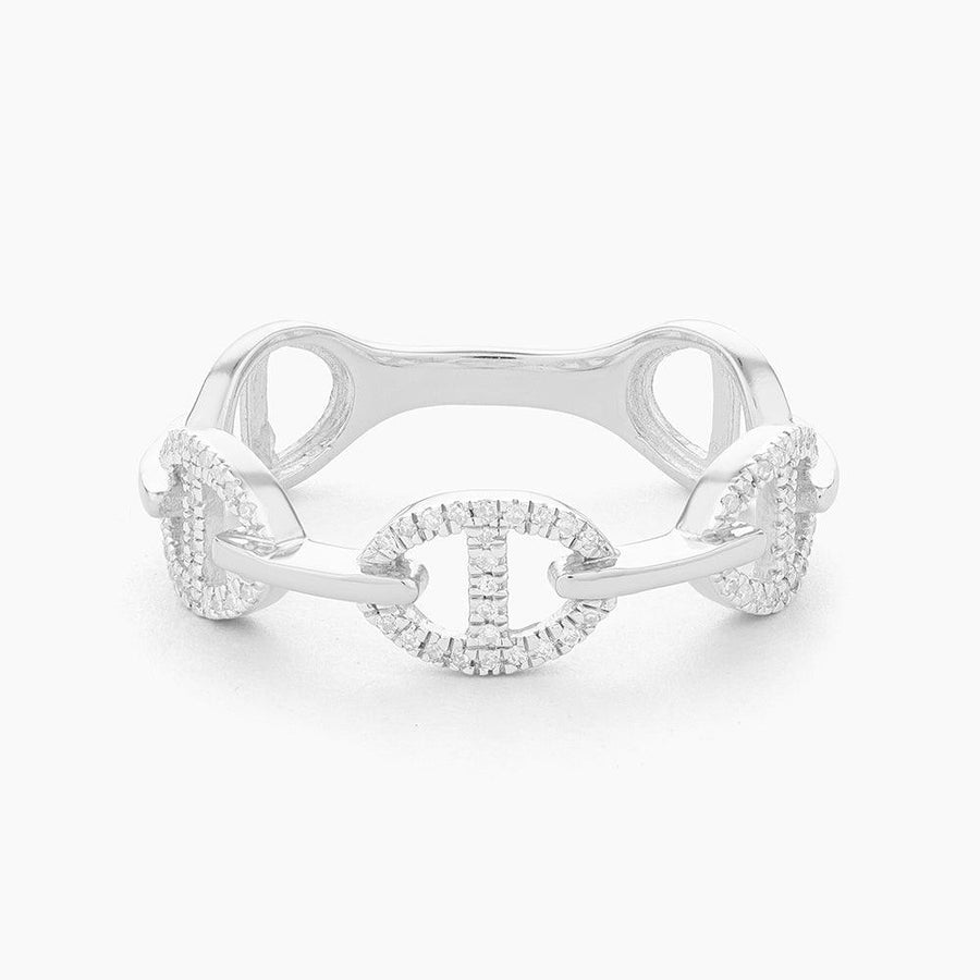 Split Oval Link Stackable Ring - Ella Stein 