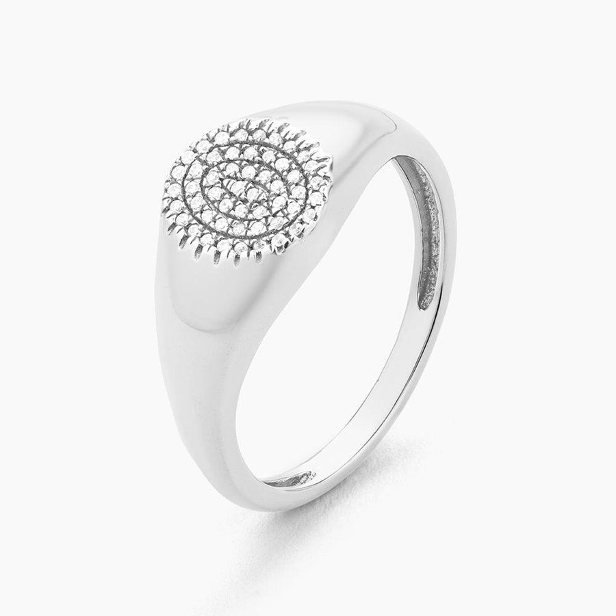 Circle Signet Statement Ring - Ella Stein 