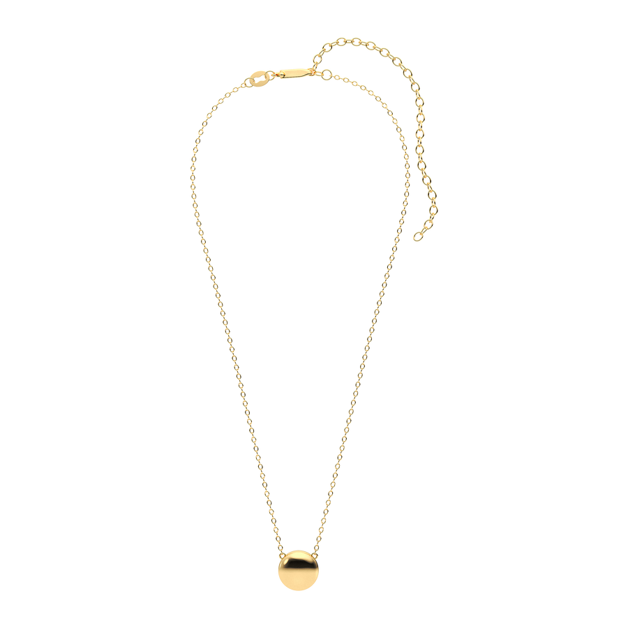 Hello Ella Sphere Pendant Necklace in Gold