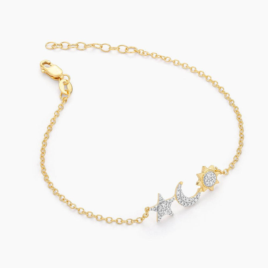 Star, Moon & Sun Chain Bracelet - Ella Stein 