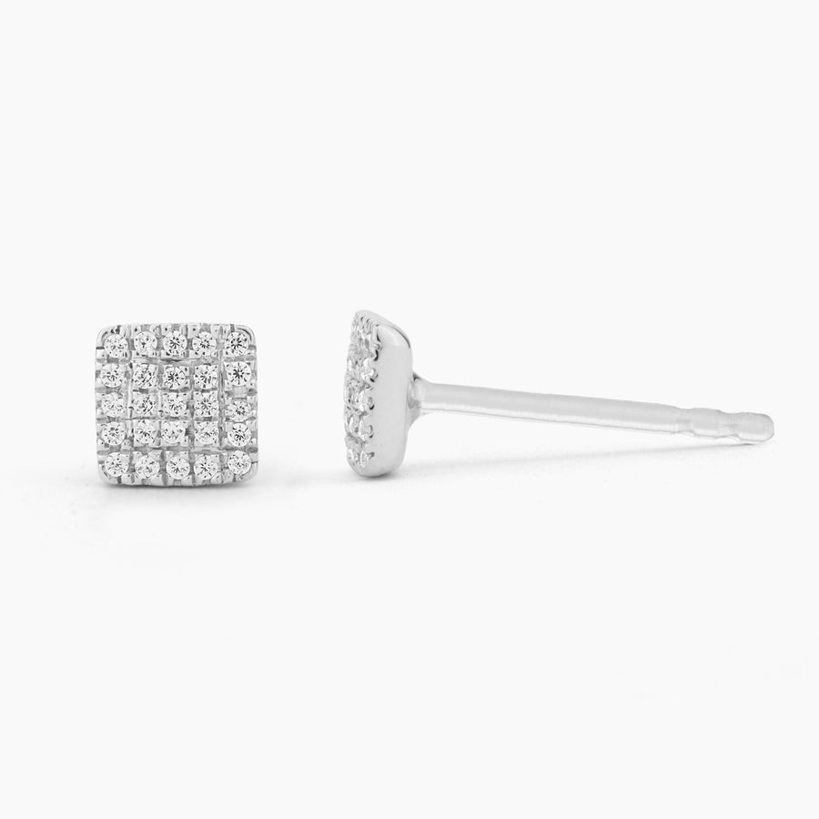 Square Fashion Stud Earrings