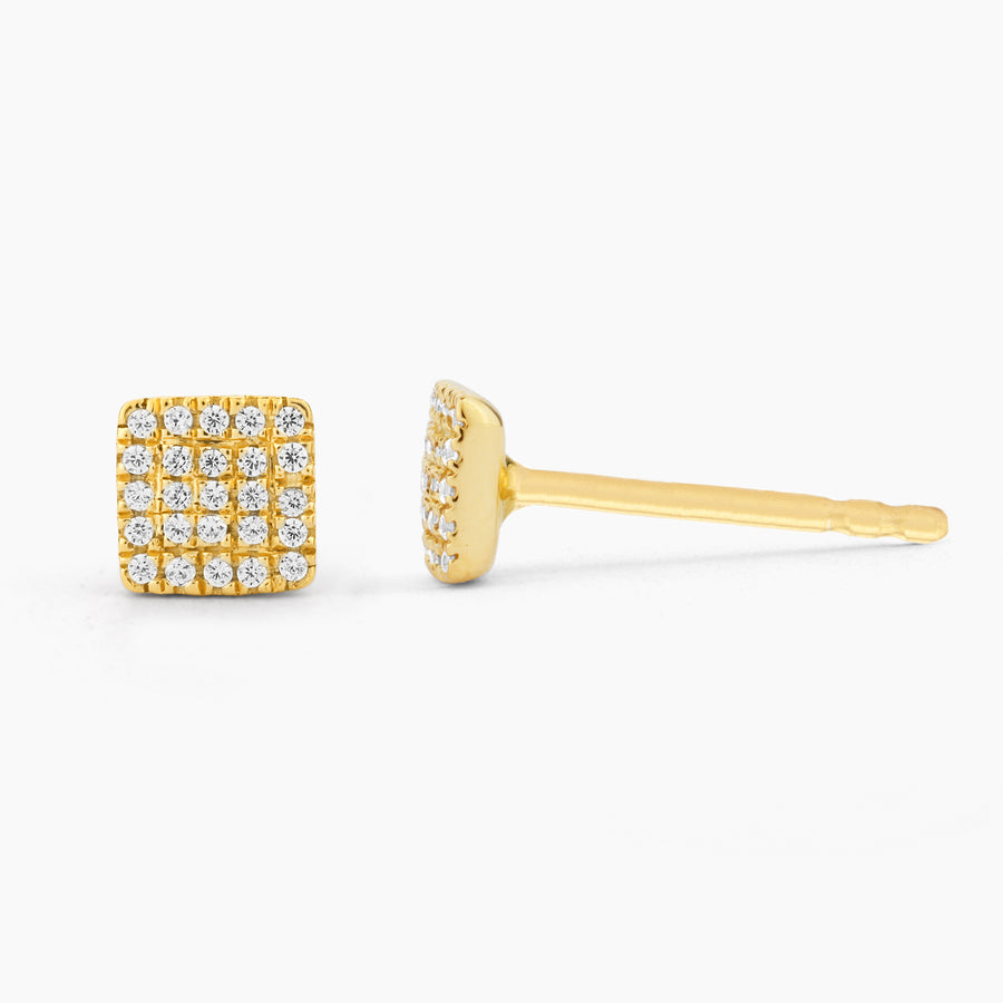 Square Fashion Stud Earrings