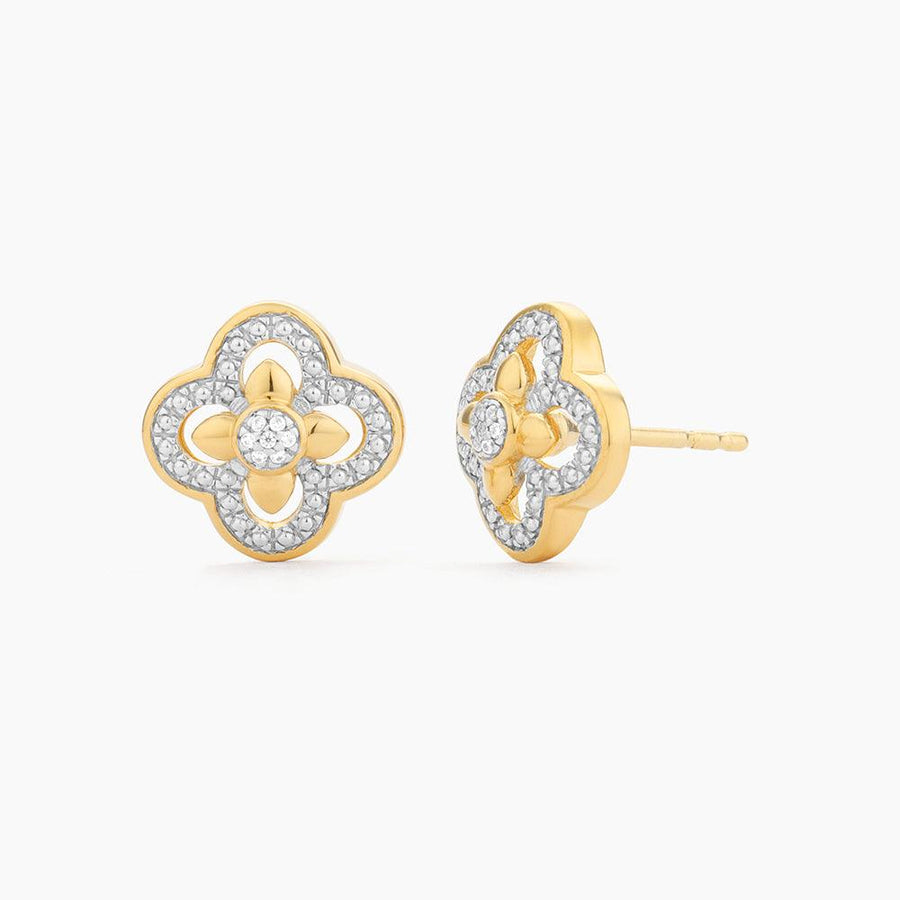 Contemporary Bloom Stud Earrings - Ella Stein 