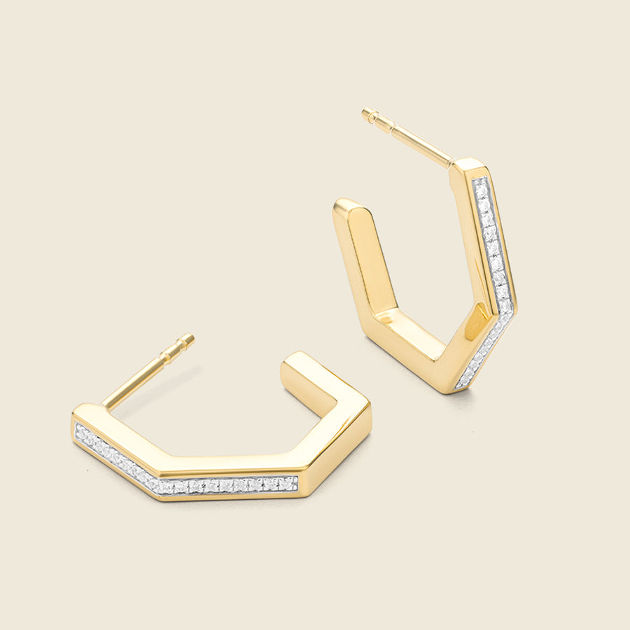 Symmetry Hoop Earrings