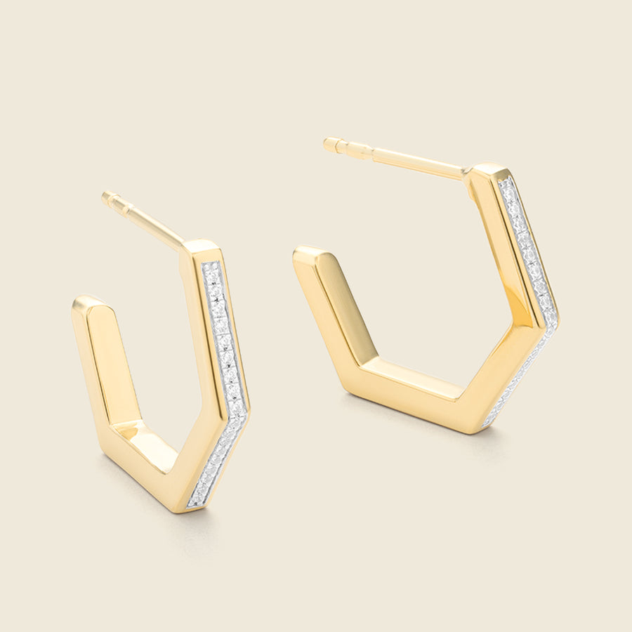 Symmetry Hoop Earrings