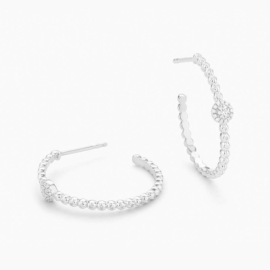 Disc Hoop Earrings - Ella Stein 