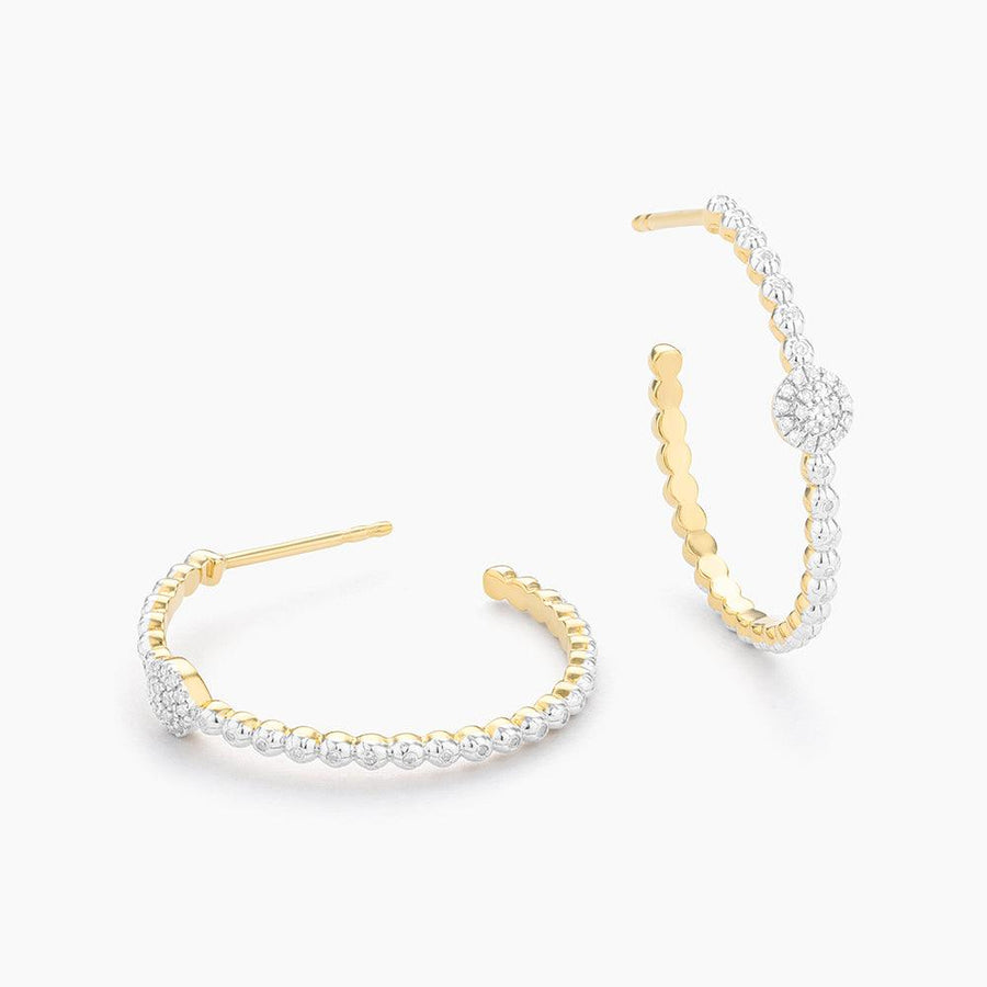 Disc Hoop Earrings - Ella Stein 