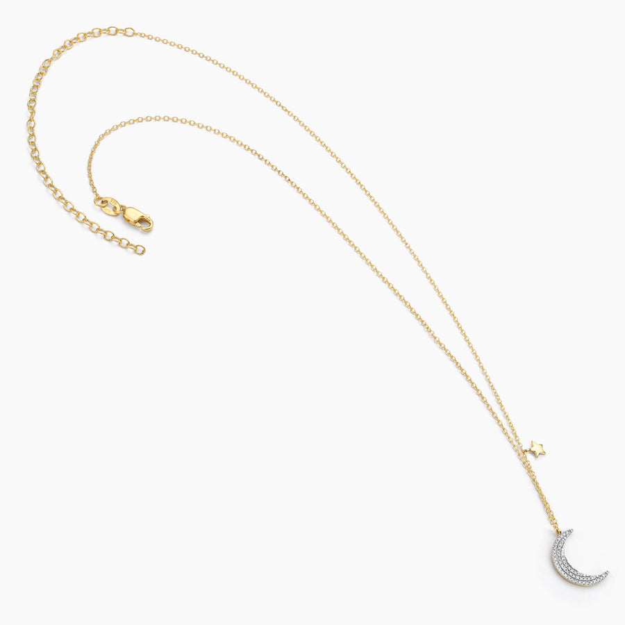 Fly Me To The Moon Pendant Necklace