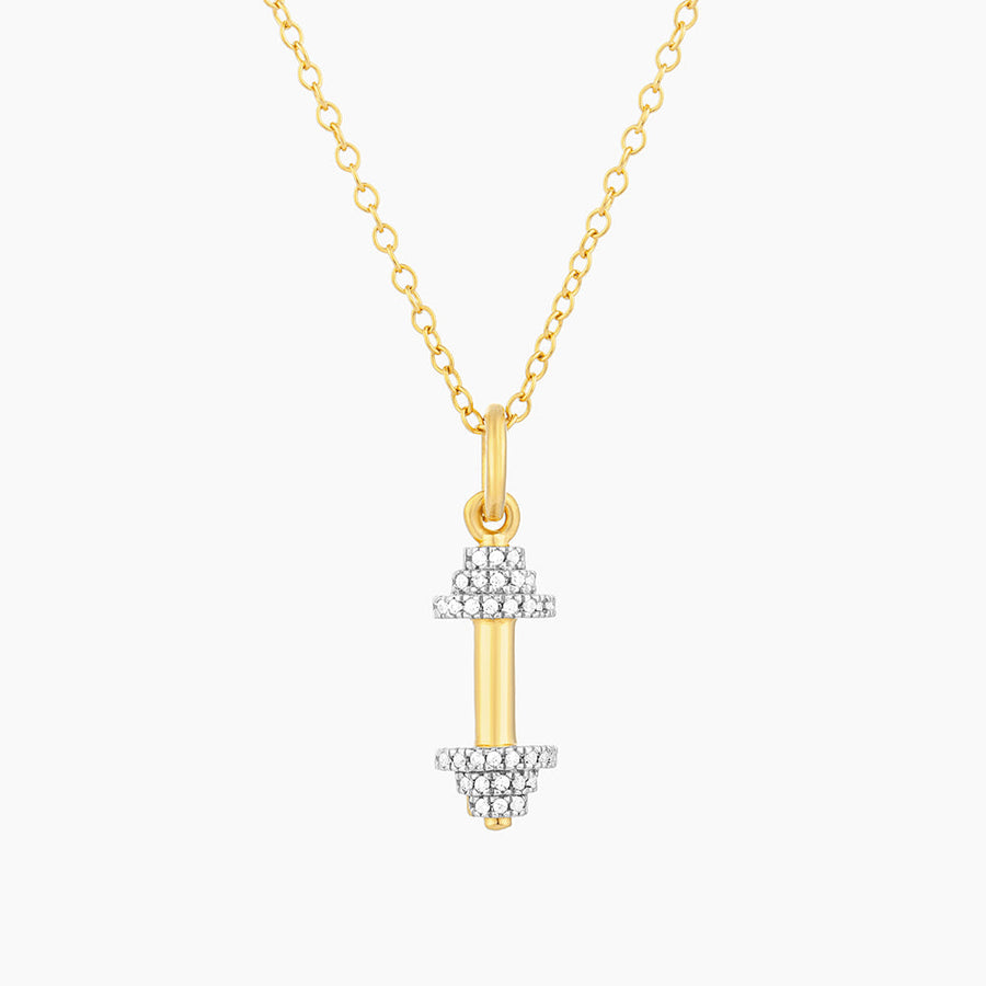 Pump It Up Pendant Necklace
