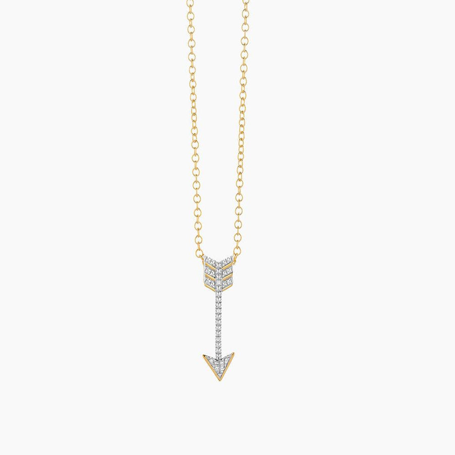 Straight To The Heart Arrow Pendant Necklace - Ella Stein 