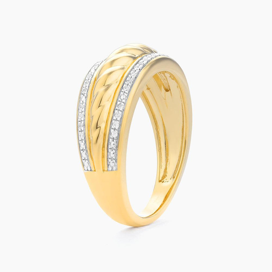 Middle Rope Stackable Band Ring - Ella Stein 