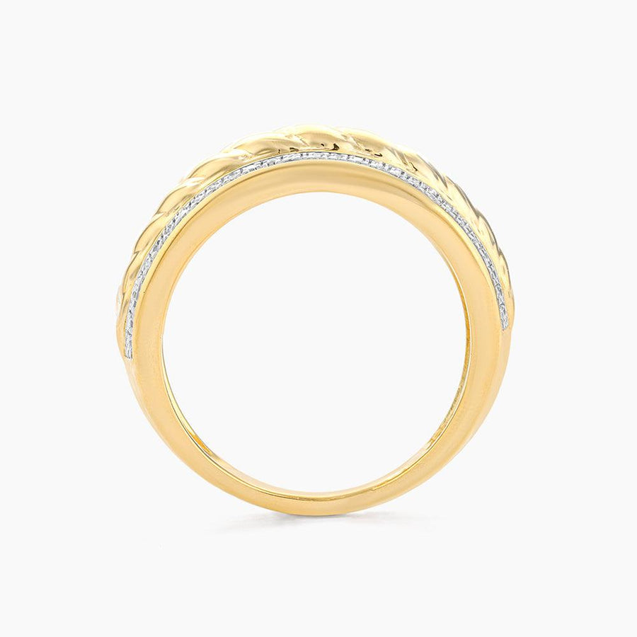 Middle Rope Stackable Band Ring - Ella Stein 