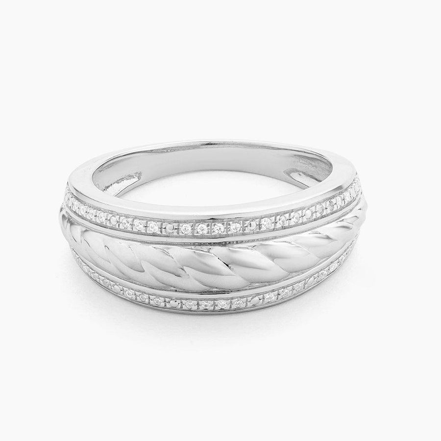 Middle Rope Stackable Band Ring - Ella Stein 