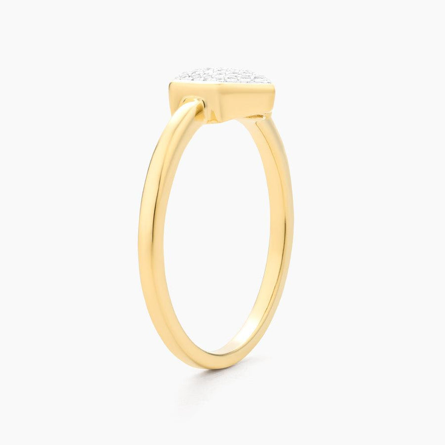 Shimmering Hexa Statement Ring - Ella Stein 