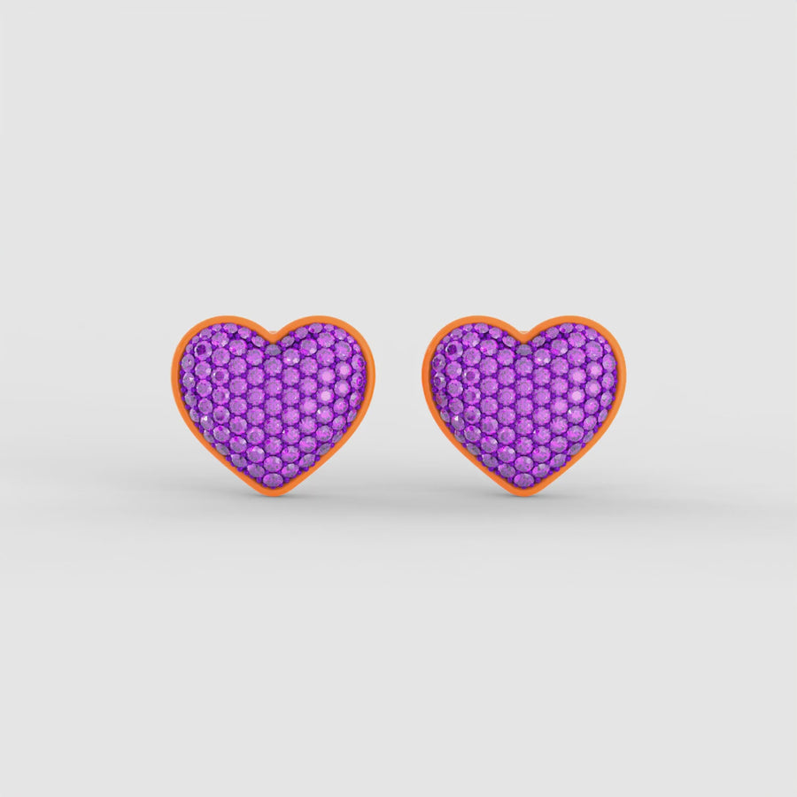 Lover Studs in Glitz