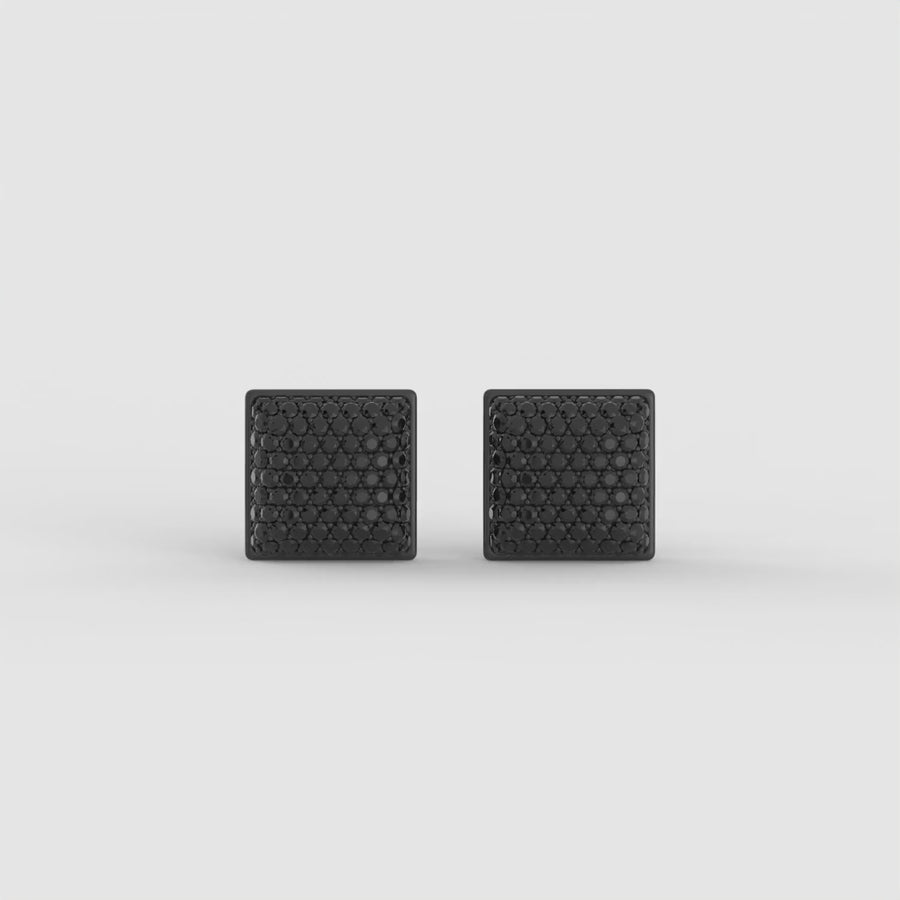 Monochrome Community Studs in Ash