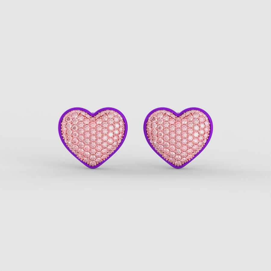 Lover Studs in Fleur