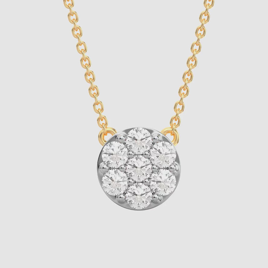 Lab-Grown 0.28 Ct Timeless Sparkle Pendant Necklace