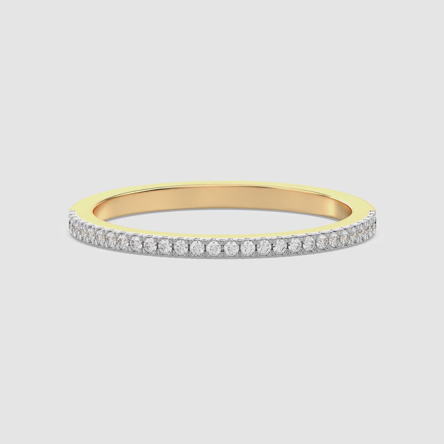 Lab-Grown Celestial Band Ring